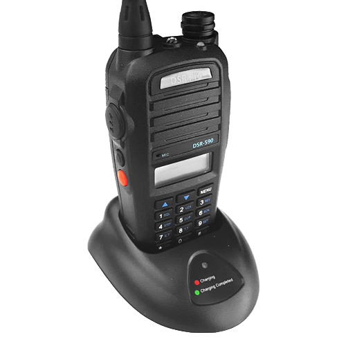 3-Mile Programmable VHF Portable Radio Walkie Talkie (FCC Approved) 1