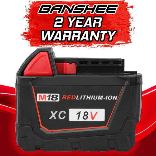 Replacement Battery Pack for Milwaukee 48-11-1850 M18 Red Lithium 18V 9.0ah 1