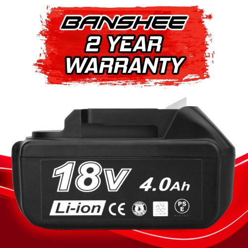 NEW 4000mAh 18 VOLT Lithium Ion Battery for Makita BL1830 Bl1815 194230-4 LXT400 1