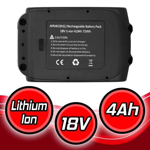 NEW 4000mAh 18 VOLT Lithium Ion Battery for Makita BL1830 Bl1815 194230-4 LXT400 3