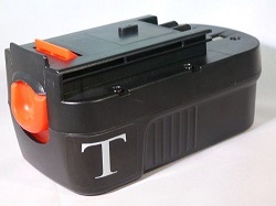2 x 18V 1500mAh NiCd Slide Battery for Black & Decker Hpb18 HPB18-OPE 244760-00