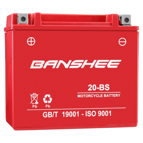 Banshee Replacement YTX20-BS High Performance AGM Battery for Harley Davidson XL XLH Sportster 87-96