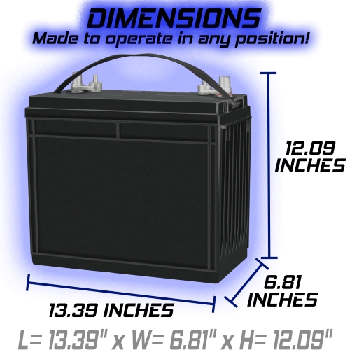 T-1275, Trojan, 12 Volt, Golf Cart Battery X2 4