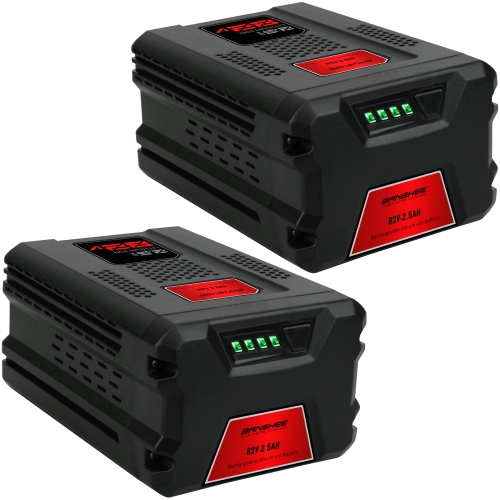 2 Pack For Briggs & Stratton Snapper XD 82V MAX 2.5 Ah Battery Lithium BSB2AH82