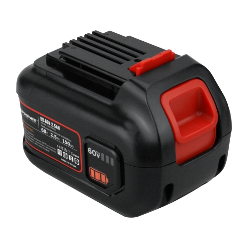 2500mAh Compatible with Black and Decker 60v Battery LBX1560