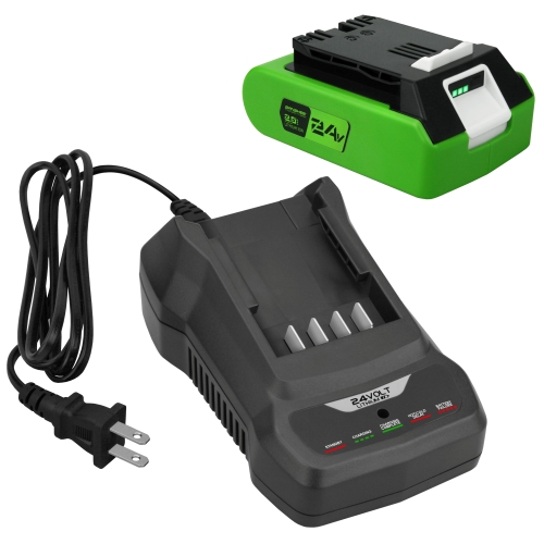 Banshee 24V 2Ah Lithium Replacement Greenworks Battery & Charger Combo