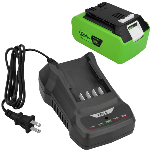 Banshee 24V 5Ah Lithium Replacement Greenworks Battery & Charger Combo