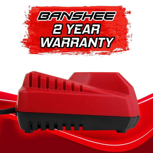 Banshee Charger Compatible with Milwaukee Milwaukee M12 XC 48-11-2401, 48-11-2402, 48-11-2420, 48-11-2430, 48-11-2440, 48-11-2460, 48-11-2411, 48-11-2412 Power Tool Batteries