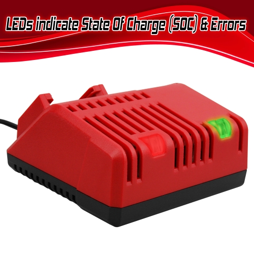 Banshee Charger for All Milwaukee M14 & M18 Lithium-Ion Batteries