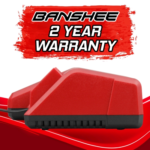 Banshee 2-Bay Charger for All Milwaukee M12, M14, & M18 Lithium-Ion Batteries