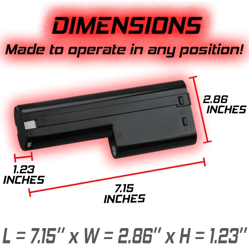 12V 1.5AH NI-CD Battery for MAKITA 1210 632277-5 12 Volt Power drill 6