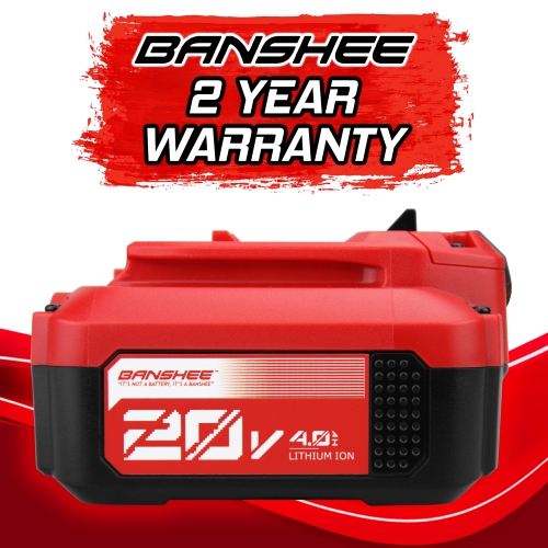 4Ah Banshee Replacement Battery for All Craftsman V20 Power Tools