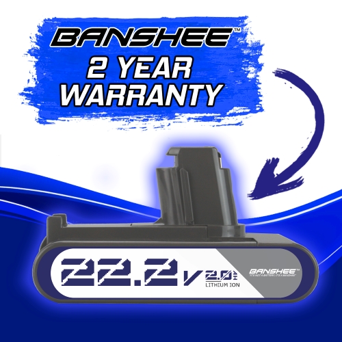 22V Lithium Ion Banshee Brand Replacement for Dyson 917083-07 Vacuum Battery