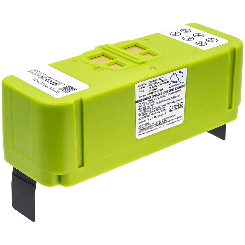 Banshee replacement New Li-ion Battery For iRobot Roomba 550 595 601 615  665 675 680
