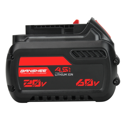 Banshee 4.5Ah Replacement for Dewalt 20V MAX Powertool Batteries: DCB180, DCB181, DCB181-XJ, DCB200, DCB201, DCB201-2, DCB203, DCB204, DCB205, DCB206, DCB207, DCB209, N123282, N123283