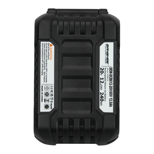 Banshee 12Ah Replacement for Dewalt 20V MAX, 60V MAX, & 120V MAX Powertool Batteries