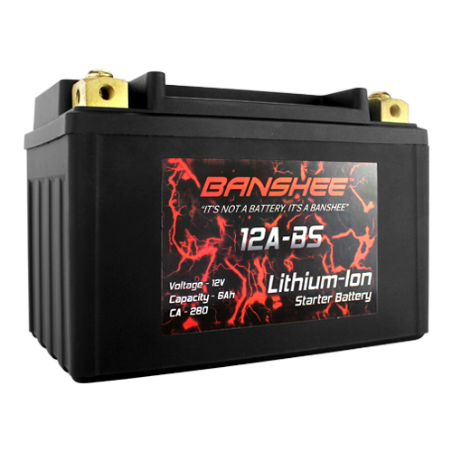 Banshee Lithium Iron battery Replacement for Shorai LFX18A1-BS12