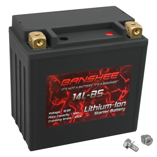 Lithium YTX14L-BS Motorcycle Battery