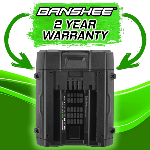 Banshee 4Ah Lithium Ion Replacement Battery for All EGO 56V Power+ Tools and Chargers