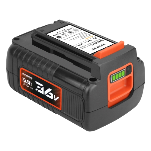 3.0Ah Battery For Black and Decker 40 Volt Max Lithium Ion LBXR36 LBX2040 LSW36