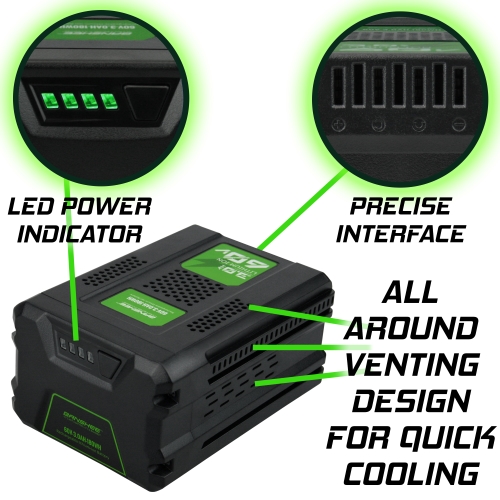 3.0 Ah High Capacity Lithium Battery For Greenworks 60 V LB60A00 LB60A02 LB60A03