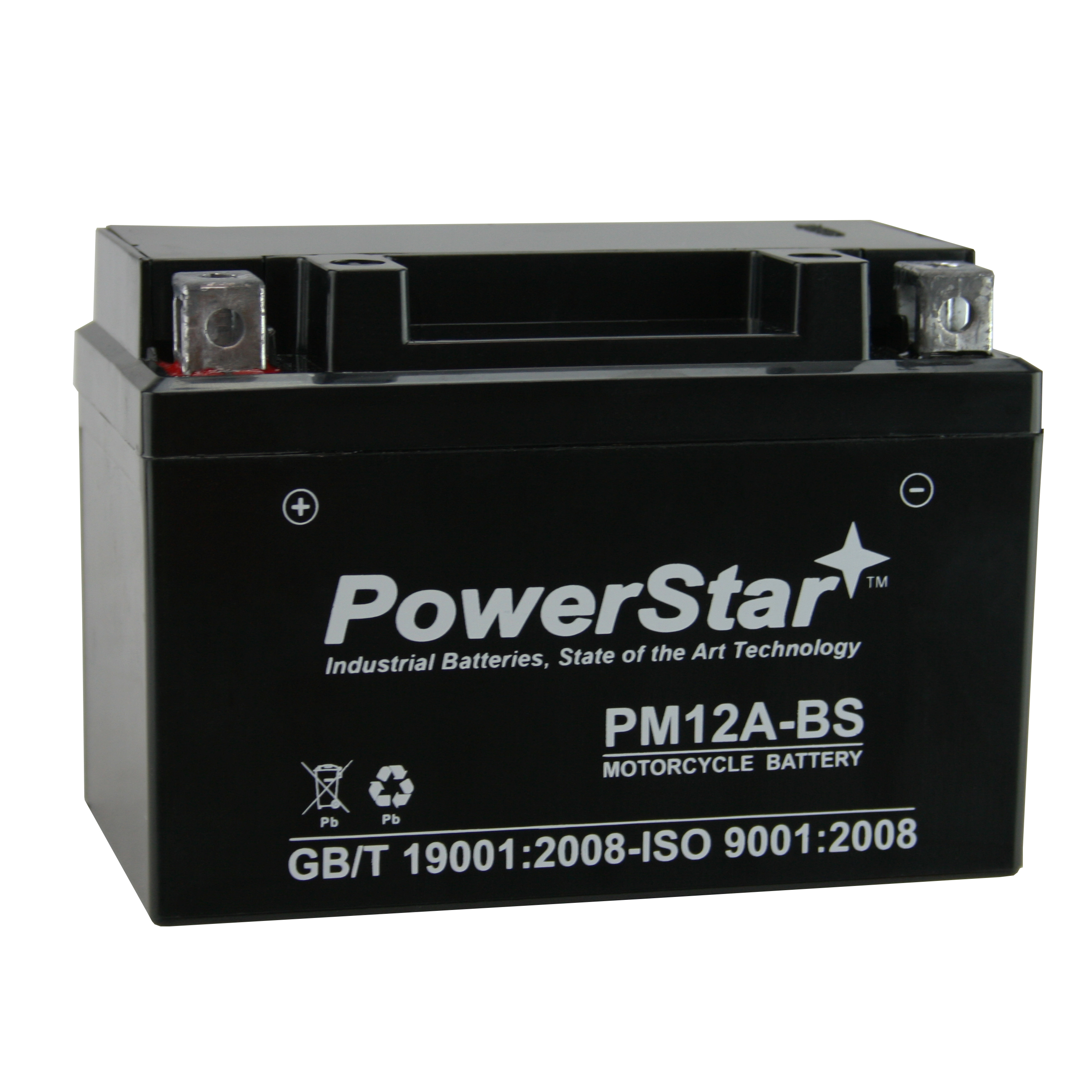 12A-BS PowerStar SLA AGM Battery 4