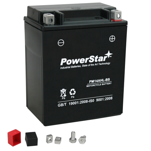 High Performance 12V SMF Battery Replacement YTX14AHL-BS Maintenance Free