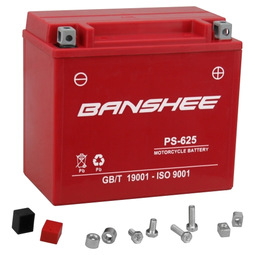 Banshee YTX19L-BS, YB16CL-B Sealed AGM Motorsport Battery