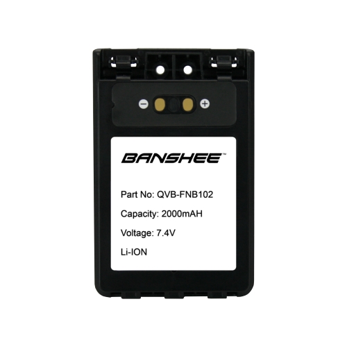 Banshee Replacement for High Quality Radio Battery for Yaesu FT3DE FT3DR FT5DE FT5DR as FNB-102Li