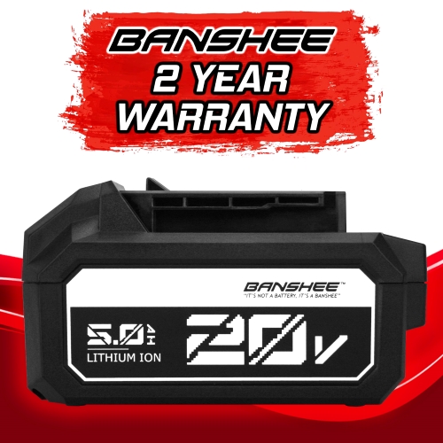 5Ah Banshee Replacement Battery for All Skil PWR CORE 20 & 20V Max Power Tools