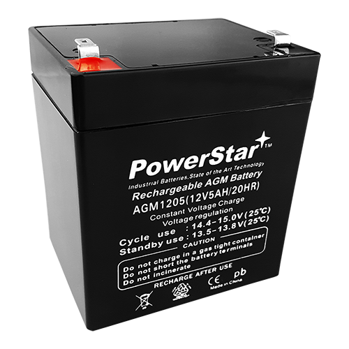 Chamberlain 4228 EverCharge replacement Battery- 12v 4.5ah/ 12v 5ah 